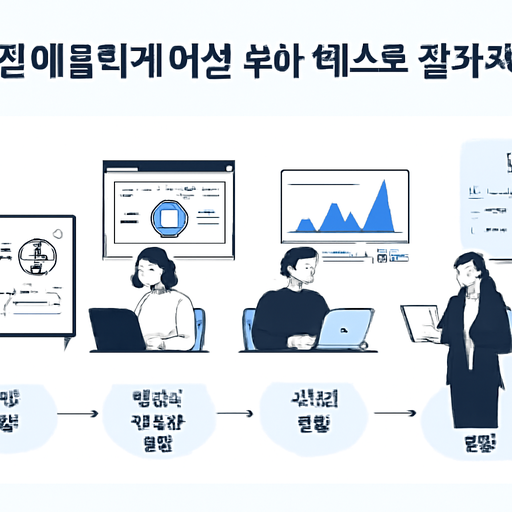 웹 애플리케이션 부하 테스트 절차와 팁 이미지