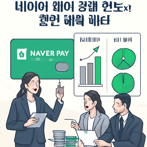 네이버 페이 결제 한도와 할인 혜택 비교 이미지