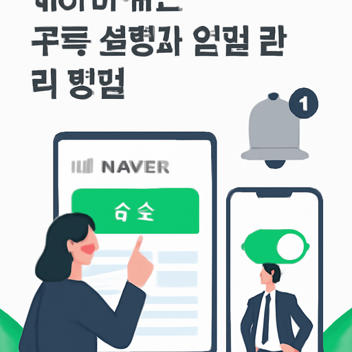 네이버 뉴스 구독 설정과 알림 관리 방법 이미지