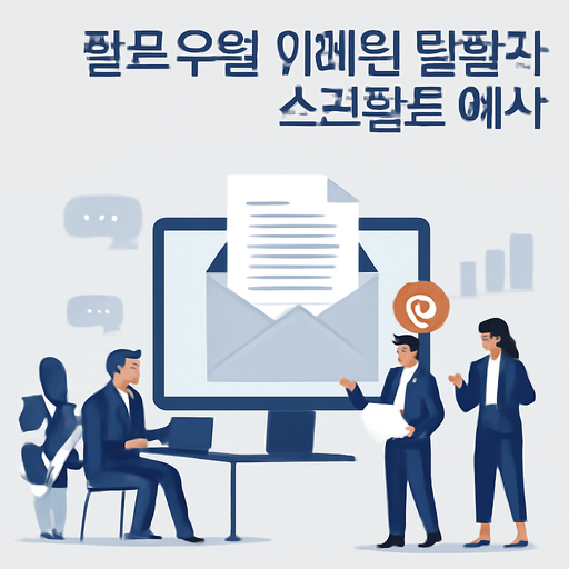 팔로우업 이메일 템플릿과 스크립트 예시 이미지