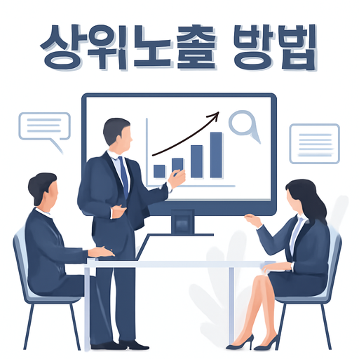 상위노출 방법 이미지