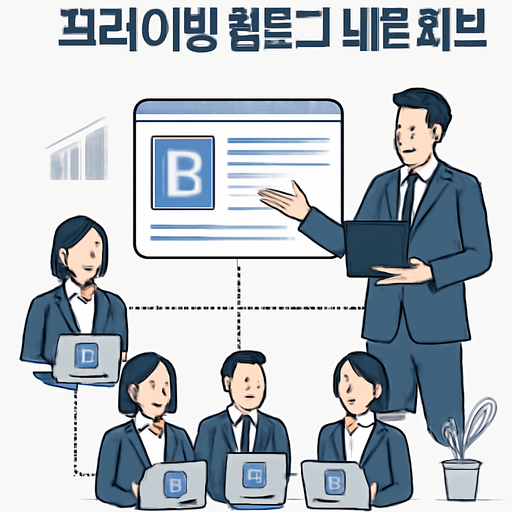 프라이빗 블로그 네트워크 이미지