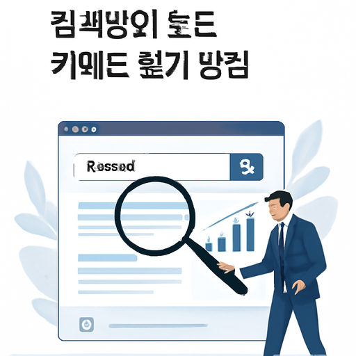 검색량이 높은 키워드 찾기 방법 이미지