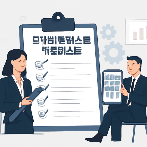 모바일 앱 테스트 체크리스트 이미지