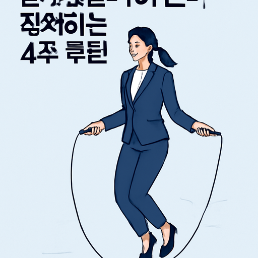 줄넘기로 코어 근력 강화하는 4주 루틴 이미지