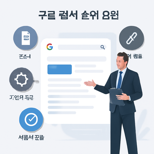 구글 검색 순위 요인 이미지