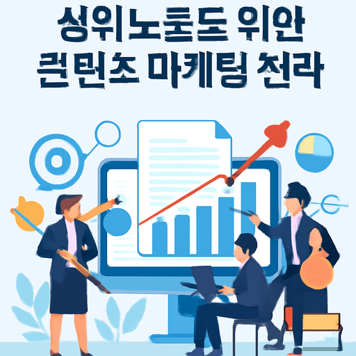 상위노출을 위한 콘텐츠 마케팅 전략 이미지