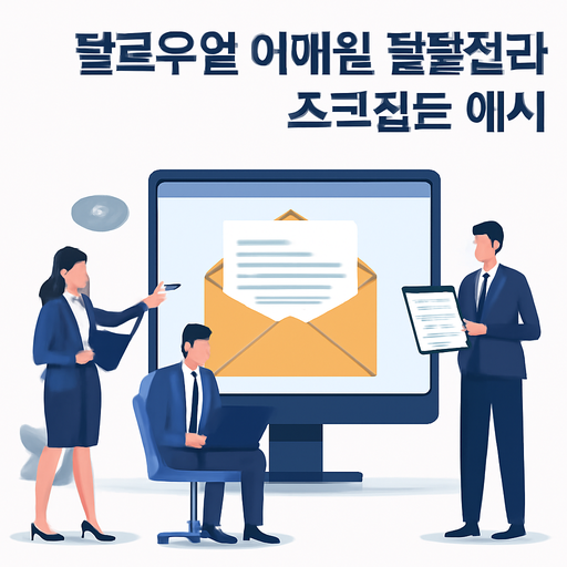 팔로우업 이메일 템플릿과 스크립트 예시 이미지