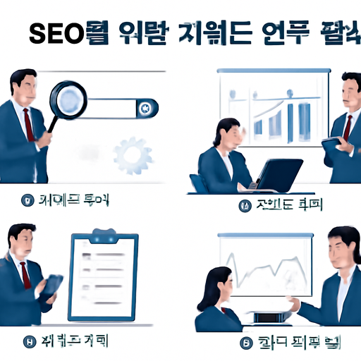 SEO를 위한 키워드 연구 절차 이미지