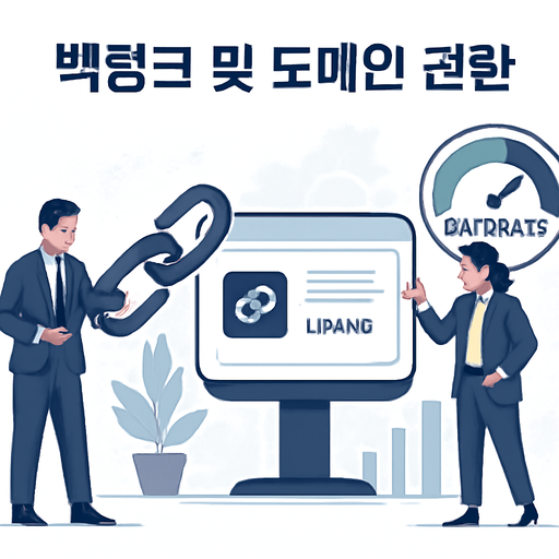 백링크 및 도메인 권한 이미지