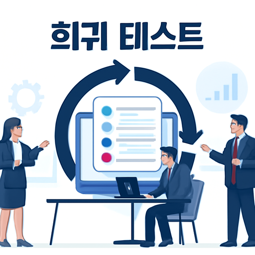 회귀 테스트 이미지