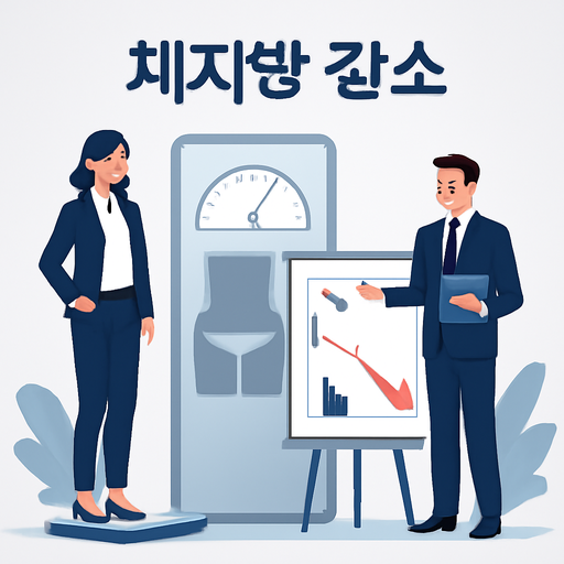 체지방 감소 이미지