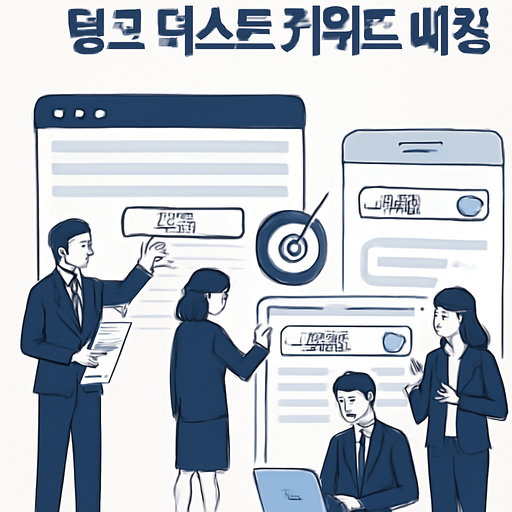 링크 텍스트 키워드 매칭 이미지