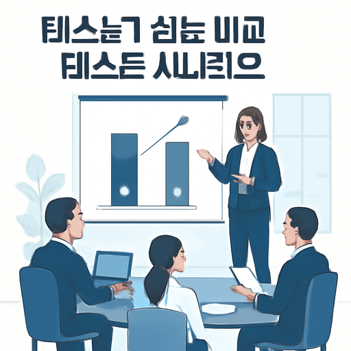 테스트1 성능 비교 테스트 시나리오 이미지