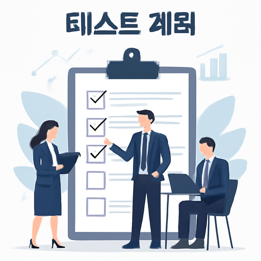 테스트 계획 이미지