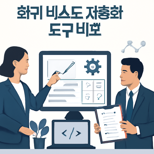 회귀 테스트 자동화 도구 비교 이미지