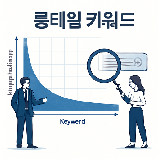 롱테일 키워드 이미지
