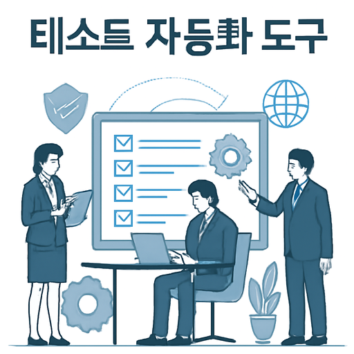 테스트 자동화 도구 이미지