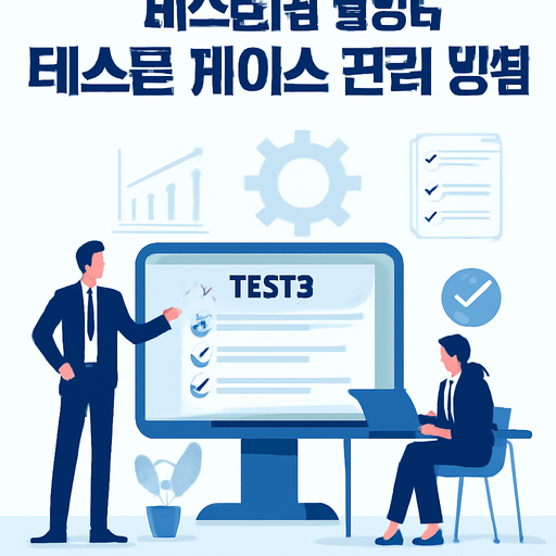 테스트2를 활용한 테스트 케이스 관리 방법 이미지