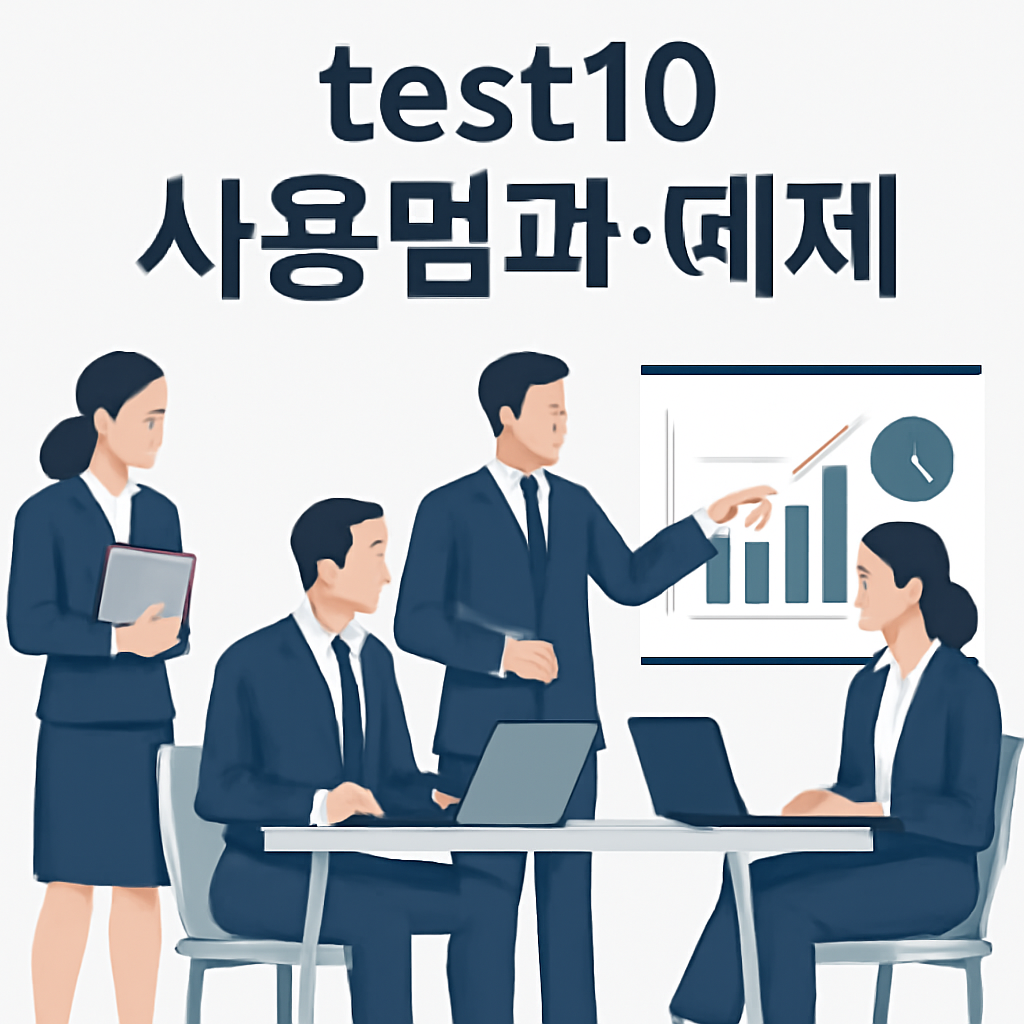test10 사용법과 예제 이미지