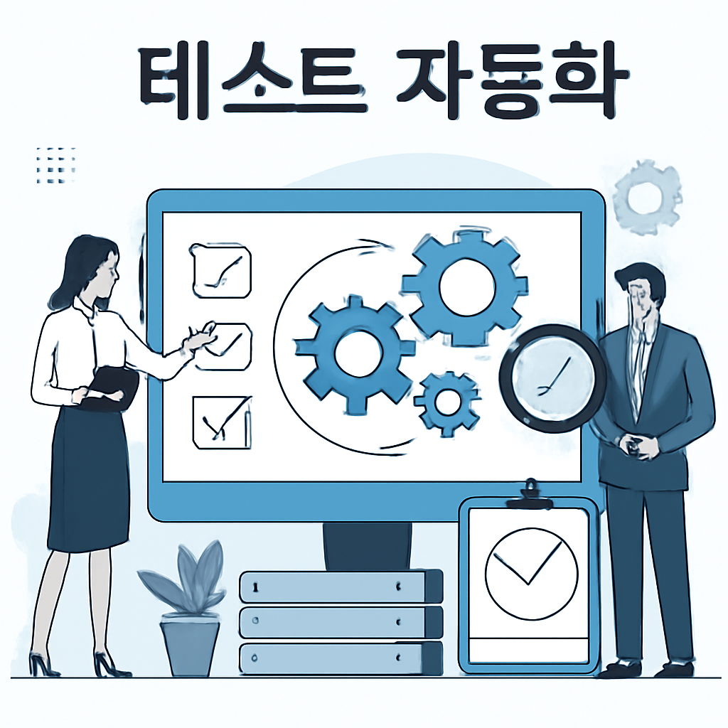 테스트 자동화 이미지
