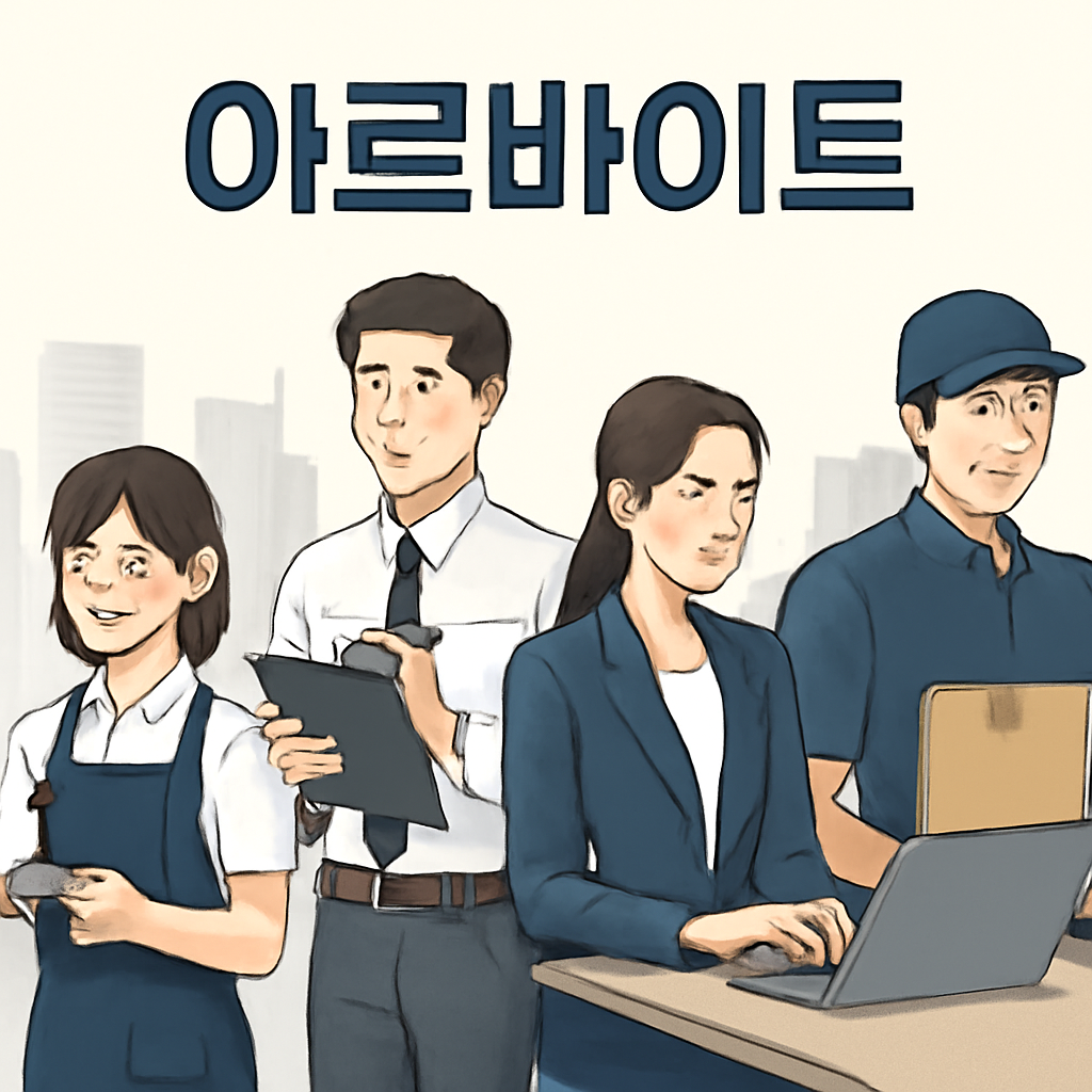 아르바이트 메인 이미지