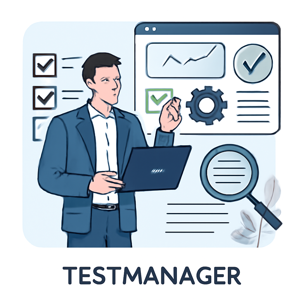 testmanager 메인 이미지