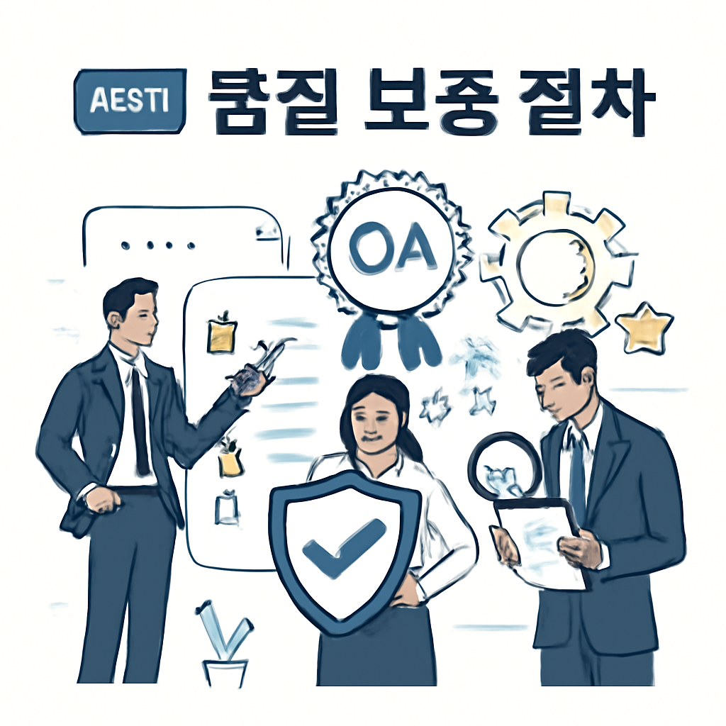 test1 품질 보증 절차 이미지