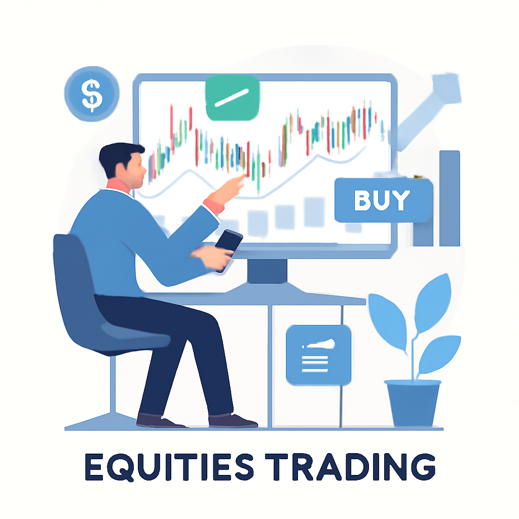 equities trading image